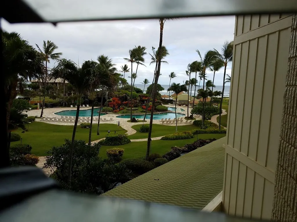 2417 At Oceanfront Resort Lihue Kauai Beach Drive Private Condo