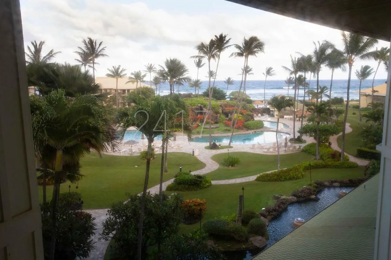 2417 At Oceanfront Resort Lihue Kauai Beach Drive Private Condo Aparthotel